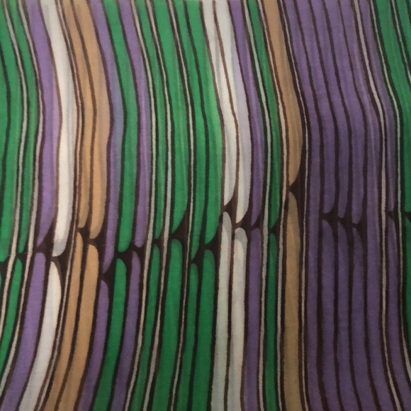 70’s Vera Neumann Sophisticated Chiffon Oblong Scarf. - Picture 7 of 13